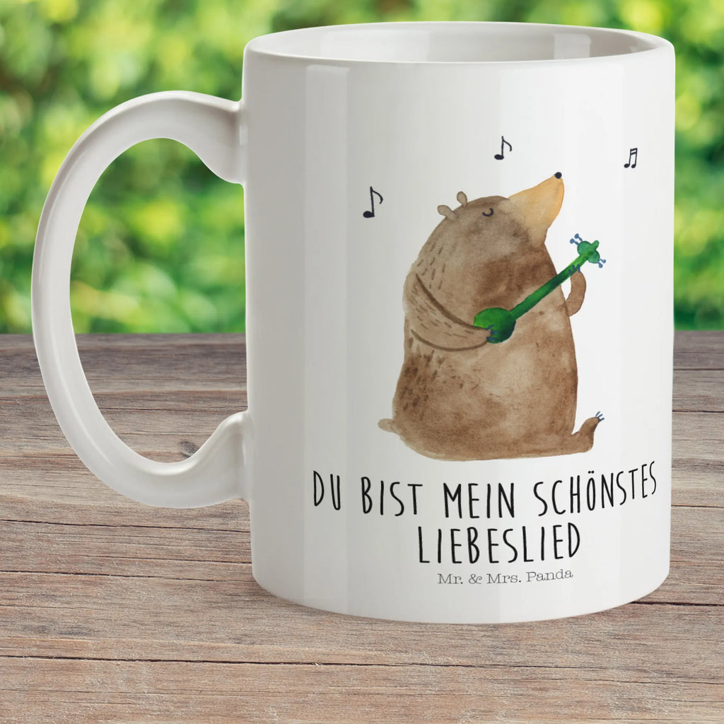 Kindertasse Bär Lied Kindertasse, Kinder Tasse, Kunststoff Tasse, Kindergarten Tasse, Trinkbecher, Camping Becher, Kaffeetasse, Kunststoffbecher, Kindergartenbecher, Outdoorgeschirr, Kunststoffgeschirr, Reisebecher, Reisetasse, Kinderbecher, Bruchfeste Tasse, Bruchsichere Tasse, Plastik Tasse, Plastiktasse, Bär, Teddy, Teddybär, Bärchen, Bear, Liebeslied, Lied, Song, Valentinstag, Valentine, Geschenk, Partner, Liebe, Freundin, Frau, Herz, Spruch