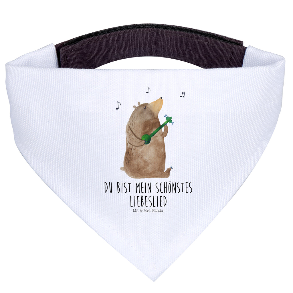 Hundehalstuch Bär Lied Hundehalstuch, Halstuch, Hunde, Tuch, mittel, mittelgroße Hunde, Bär, Teddy, Teddybär, Bärchen, Bear, Liebeslied, Lied, Song, Valentinstag, Valentine, Geschenk, Partner, Liebe, Freundin, Frau, Herz, Spruch