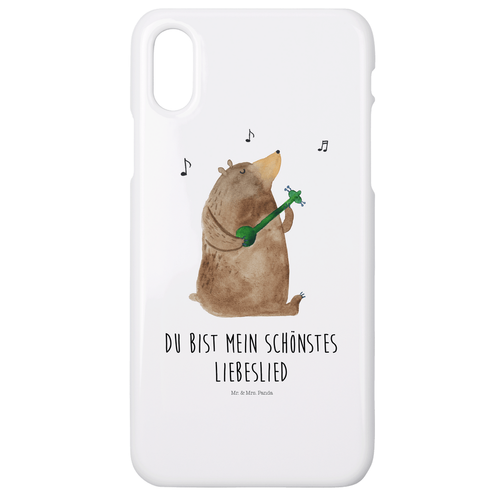 Handyhülle Bär Lied Iphone XR Handyhülle, Iphone XR, Handyhülle, Premium Kunststoff, Bär, Teddy, Teddybär, Bärchen, Bear, Liebeslied, Lied, Song, Valentinstag, Valentine, Geschenk, Partner, Liebe, Freundin, Frau, Herz, Spruch