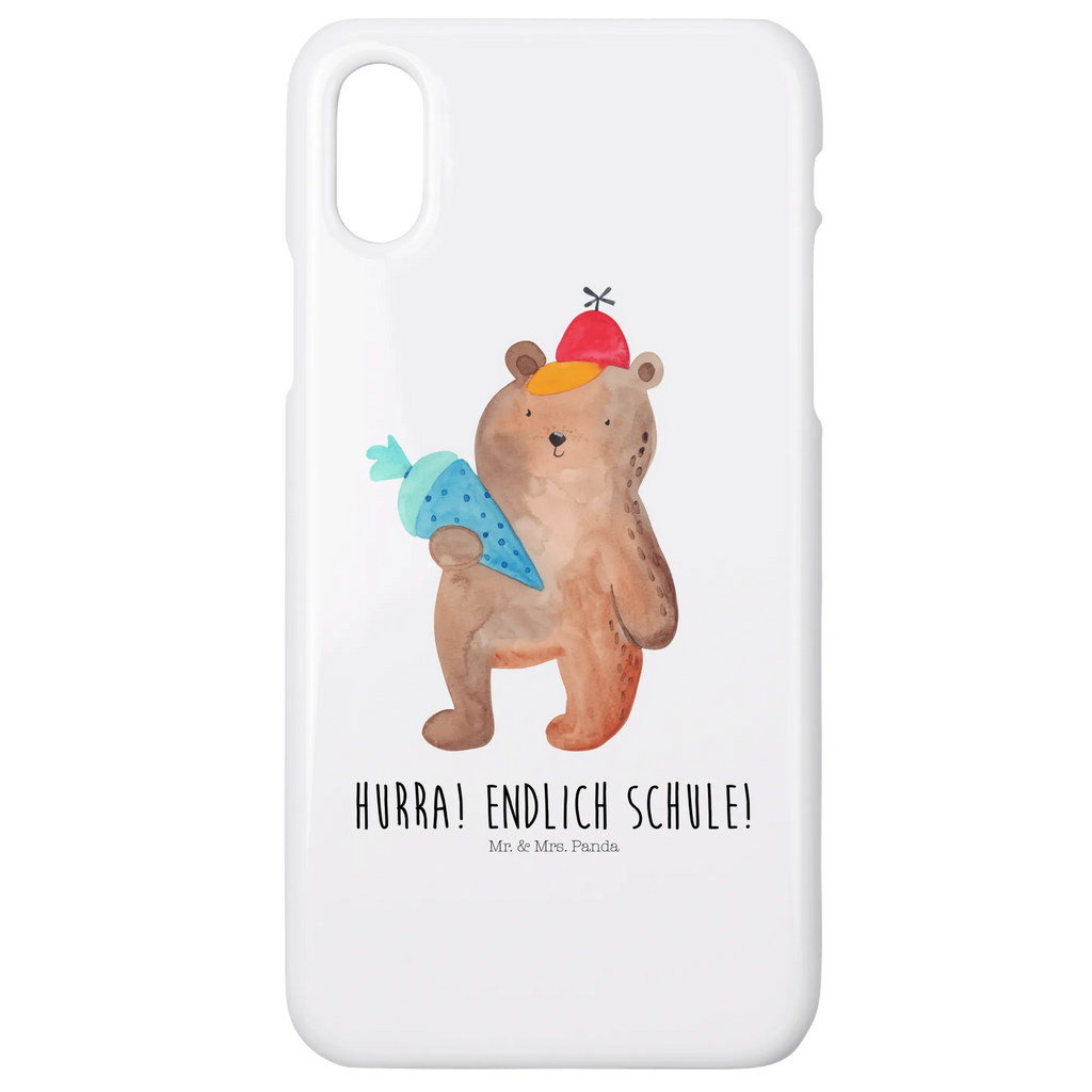 Handyhülle Bär Schultüte Handyhülle, Handycover, Cover, Handy, Hülle, Iphone 10, Iphone X, Bär, Teddy, Teddybär, Bär Motiv, Schultüte, Erster Schultag Geschenk, Einschulung Geschenk, Schule Geschenk, Grundschule, Schulanfang, Schulbeginn