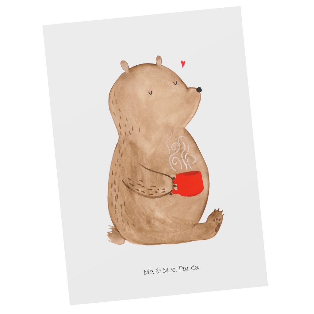 Postkarte Bär Kaffee Postkarte, Karte, Geschenkkarte, Grußkarte, Einladung, Ansichtskarte, Geburtstagskarte, Einladungskarte, Dankeskarte, Ansichtskarten, Einladung Geburtstag, Einladungskarten Geburtstag, Bär, Teddy, Teddybär, Kaffee, Coffee, Bären, guten Morgen, Morgenroutine, Welt erobern, Welt retten, Motivation