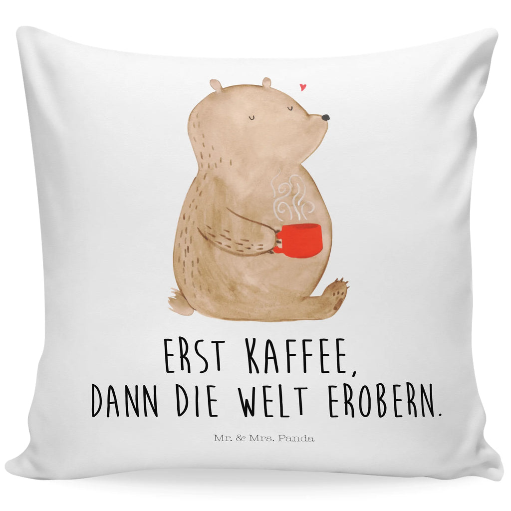 40x40 Kissen Bär Kaffee Kissenhülle, Kopfkissen, Sofakissen, Dekokissen, Motivkissen, sofakissen, sitzkissen, Kissen, Kissenbezüge, Kissenbezug 40x40, Kissen 40x40, Kissenhülle 40x40, Zierkissen, Couchkissen, Dekokissen Sofa, Sofakissen 40x40, Dekokissen 40x40, Kopfkissen 40x40, Kissen 40x40 Waschbar, Bär, Teddy, Teddybär, Kaffee, Coffee, Bären, guten Morgen, Morgenroutine, Welt erobern, Welt retten, Motivation