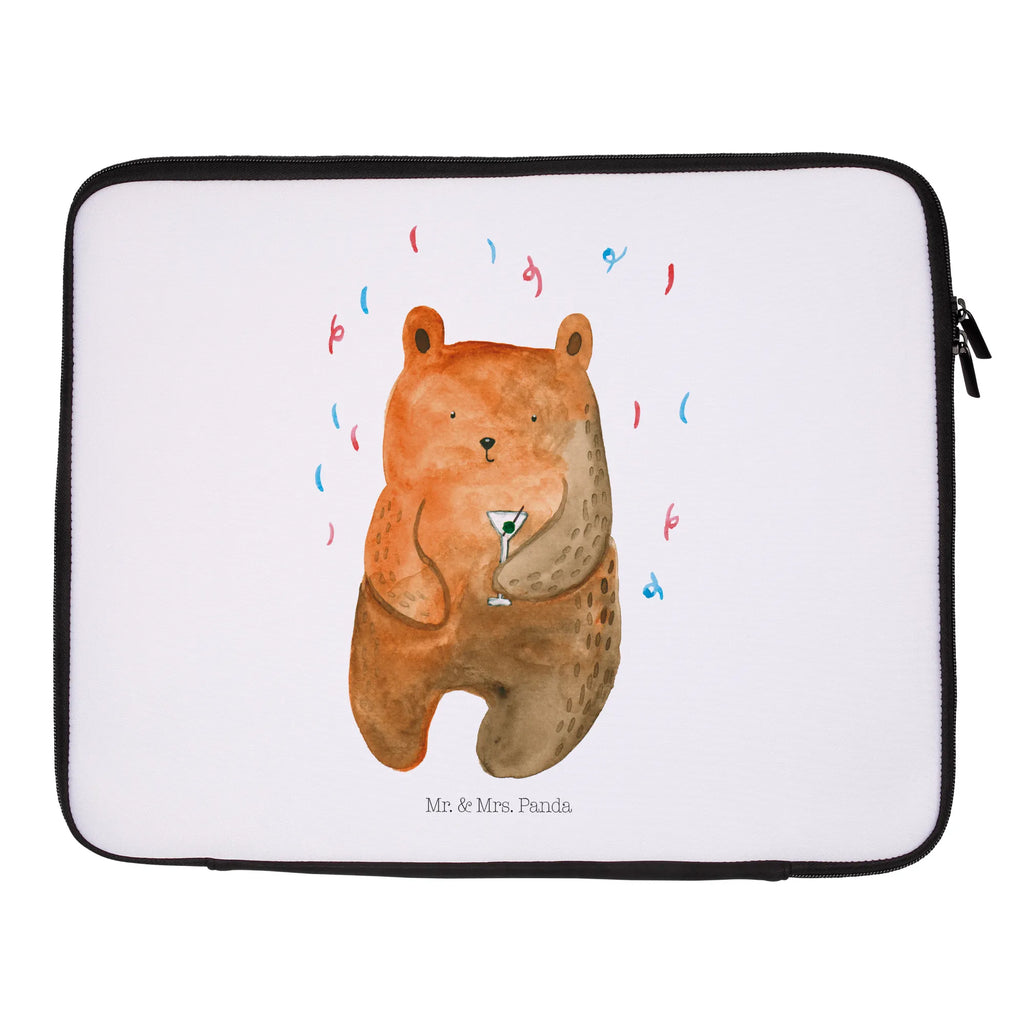 Notebook Tasche Bär Party Notebook Tasche, Laptop, Computertasche, Tasche, Notebook-Tasche, Notebook-Reisehülle, Notebook Schutz, Bär, Teddy, Teddybär, Geburtstag, Geburtstagsgeschenk, Geschenk, Party, Feiern, Abfeiern, Mitbringsel, Gute Laune, Lustig