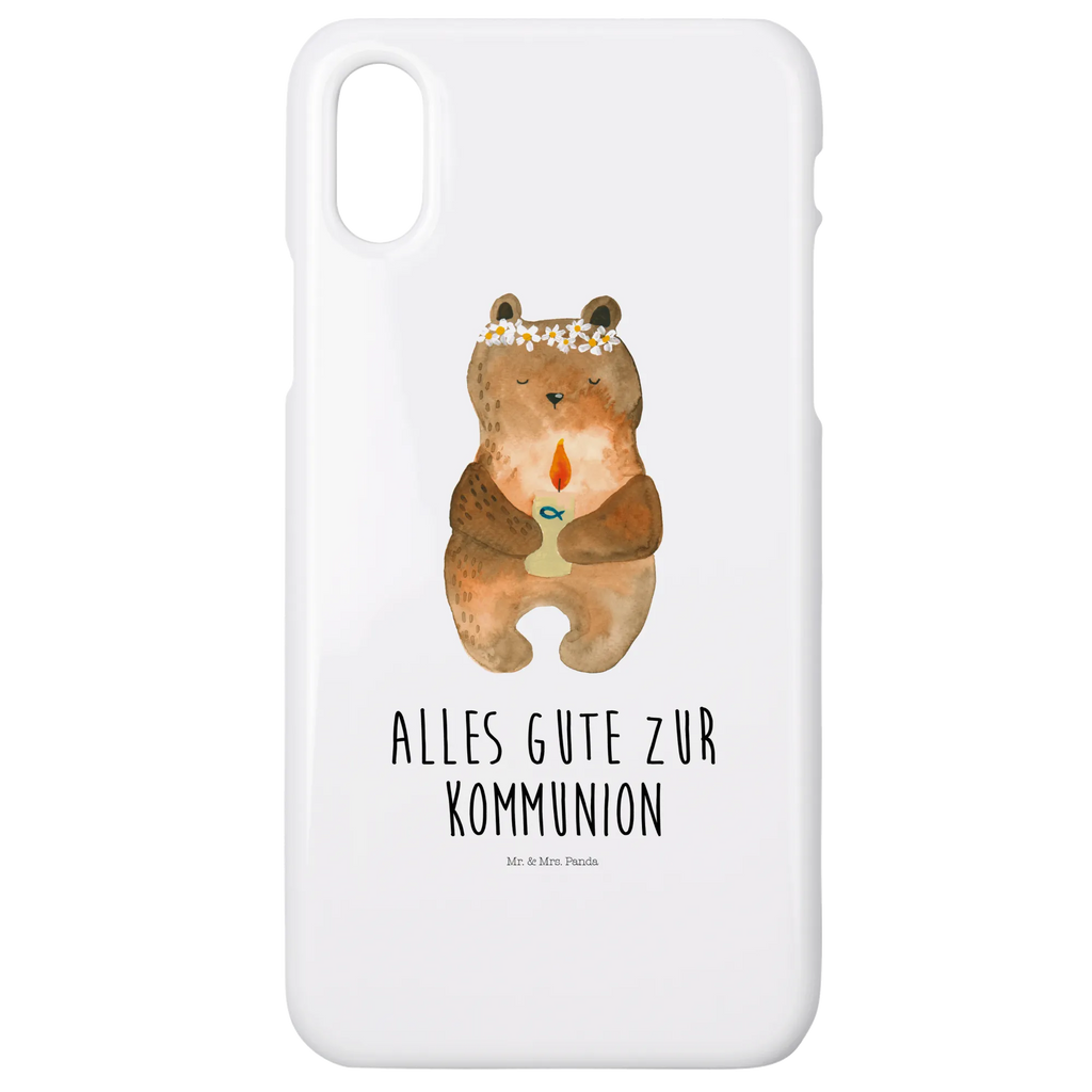 Handyhülle Bär Kommunion Handyhülle, Handycover, Cover, Handy, Hülle, Iphone 10, Iphone X, Bär, Teddy, Teddybär, Kommunion, Gottes Segen, Taufkerze, katholisch