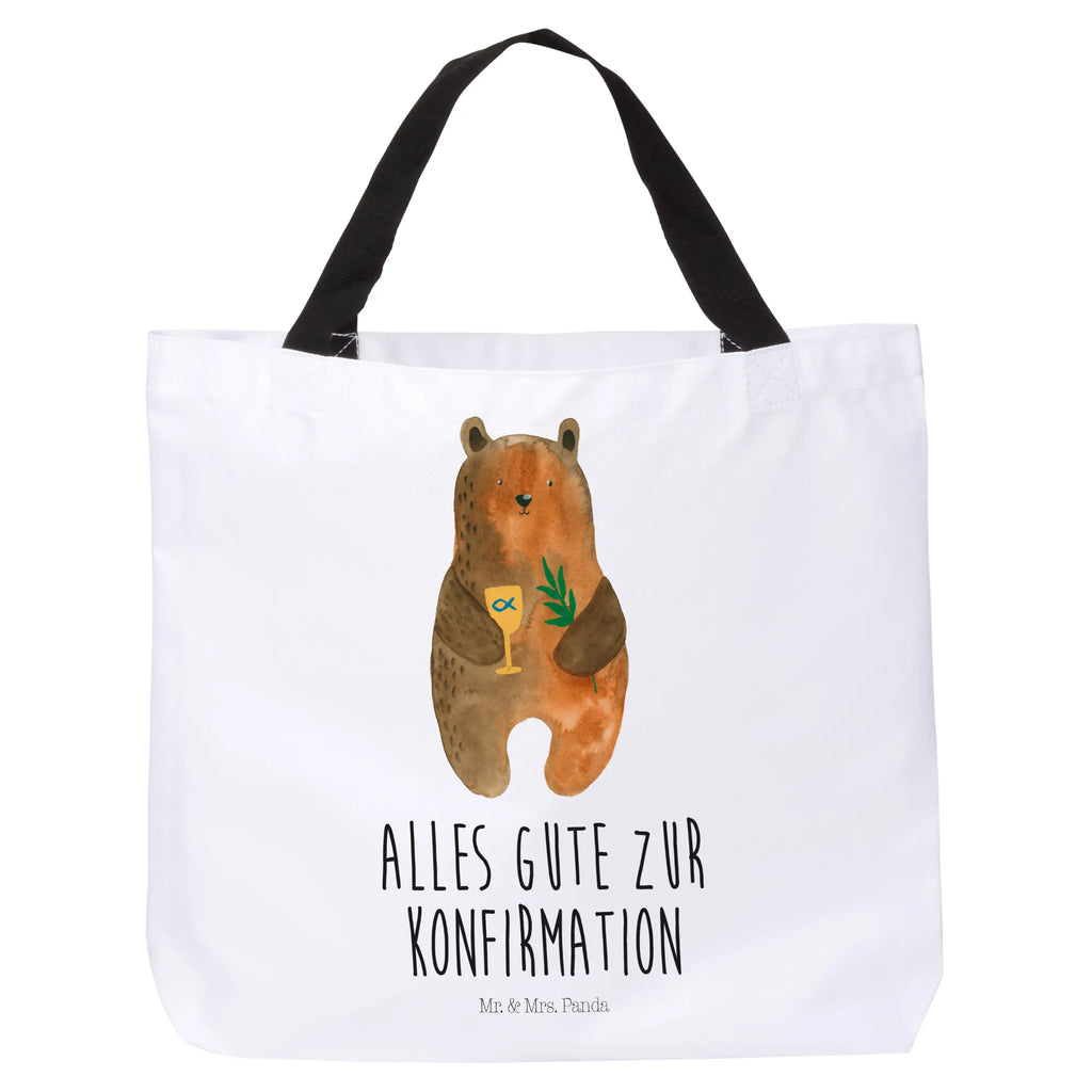 Shopper Konfirmation-Bär Beutel, Einkaufstasche, Tasche, Strandtasche, Einkaufsbeutel, Shopper, Schultasche, Freizeittasche, Tragebeutel, Schulbeutel, Alltagstasche, Bär, Teddy, Teddybär, Konfirmation, Kirche, evangelisch, Gottesdienst