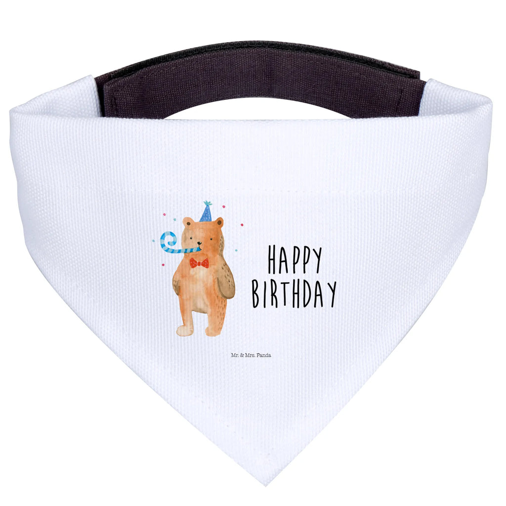 Hundehalstuch Bär Geburtstag Hundehalstuch, Halstuch, Hunde, Tuch, mittel, mittelgroße Hunde, Bär, Teddy, Teddybär, Happy Birthday, Alles Gute, Glückwunsch, Geburtstag