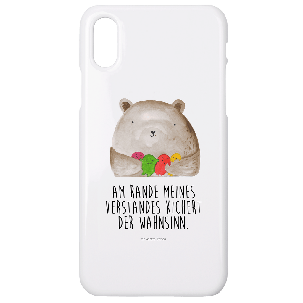 Handyhülle Bär Gefühl Handyhülle, Handycover, Cover, Handy, Hülle, Iphone 10, Iphone X, Bär, Teddy, Teddybär, Wahnsinn, Verrückt, Durchgedreht