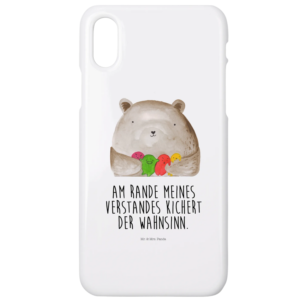 Handyhülle Bär Gefühl Handyhülle, Handycover, Cover, Handy, Hülle, Iphone 10, Iphone X, Bär, Teddy, Teddybär, Wahnsinn, Verrückt, Durchgedreht