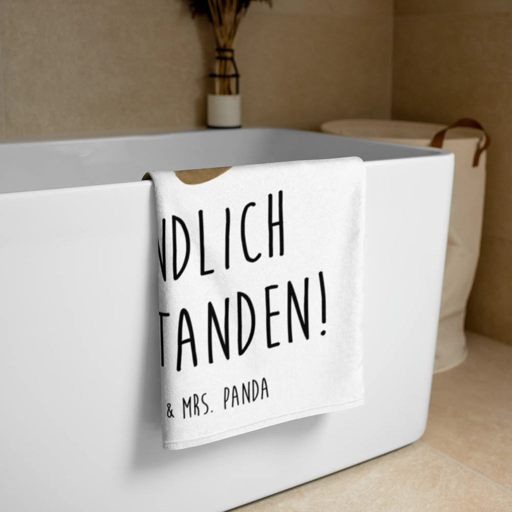 XL Badehandtuch Bär Prüfung Handtuch, Badetuch, Duschtuch, Strandtuch, Saunatuch, Bär, Teddy, Teddybär, Abitur, Prüfungen, Prüfung bestanden, Abschluss, Zeugnis, Abschlusszeugnis