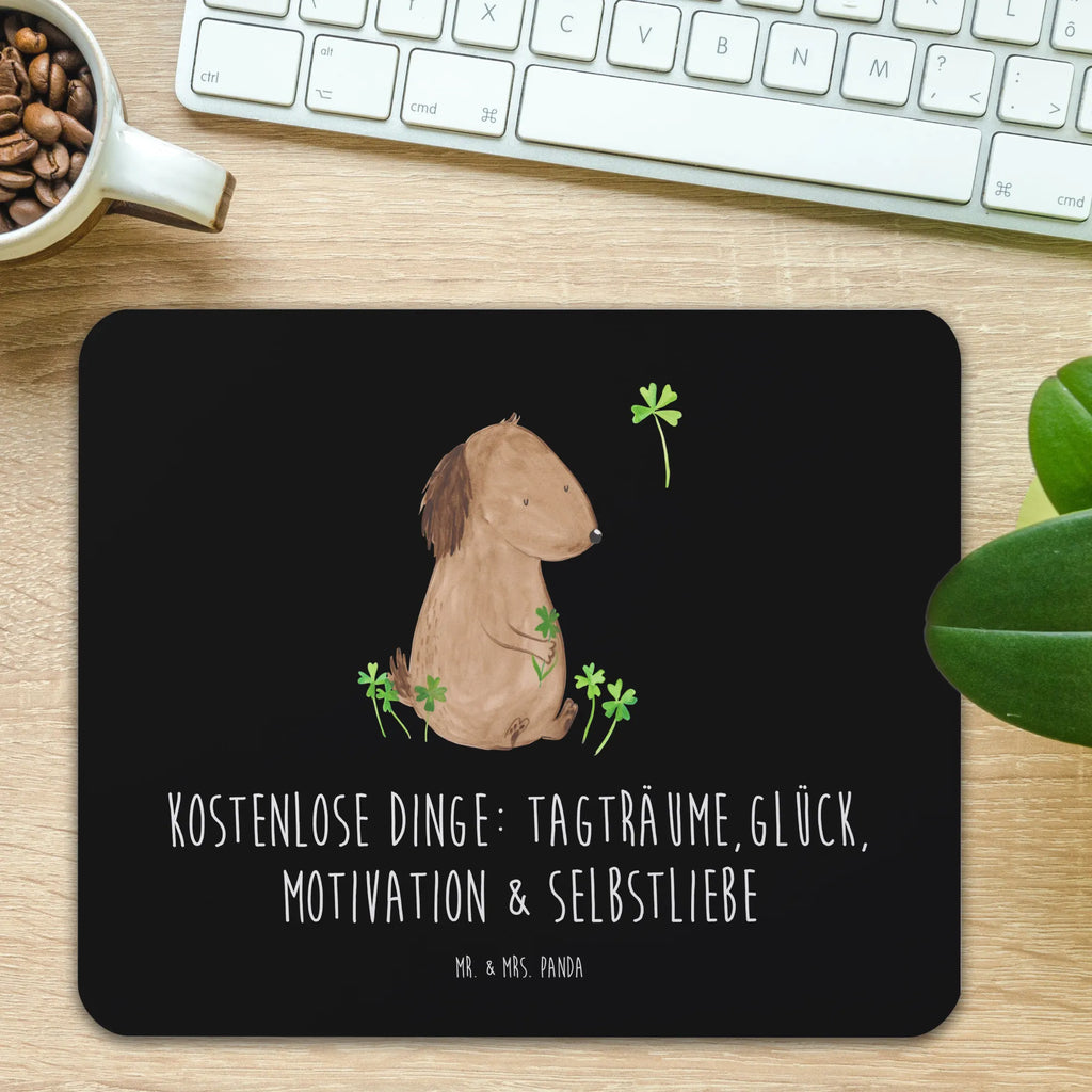 Mauspad Hund Kleeblatt Mousepad, Computer zubehör, Büroausstattung, PC Zubehör, Arbeitszimmer, Mauspad, Einzigartiges Mauspad, Designer Mauspad, Mausunterlage, Mauspad Büro, Hund, Hundemotiv, Haustier, Hunderasse, Tierliebhaber, Hundebesitzer, Sprüche, Kleeblatt, Glück, Tagträume, Motivation, Neuanfang, Geschenk, Glücksbringer, Selbstliebe, Achtsamkeit