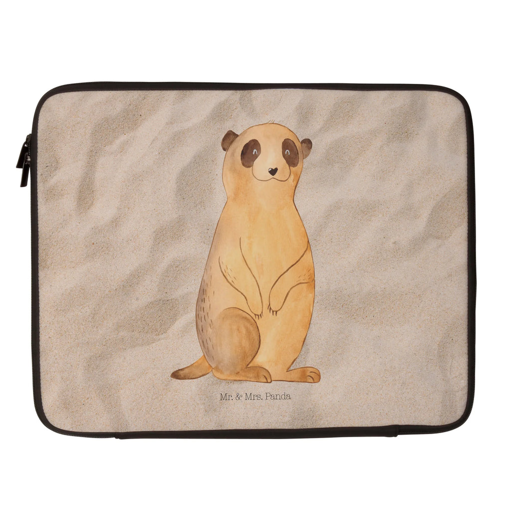 Notebook Tasche Erdmännchen Notebook Tasche, Laptop, Computertasche, Tasche, Notebook-Tasche, Notebook-Reisehülle, Notebook Schutz, Afrika, Wildtiere, Erdmännchen, Reisen, Spruch, Weltreise, Afrikareise, Roadtrip, Traveling