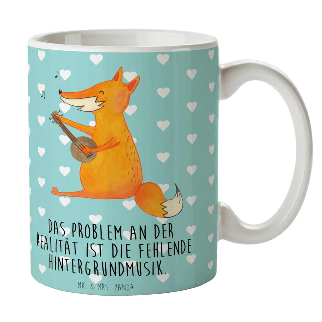 Tasse Fuchs Gitarre Tasse, Kaffeetasse, Teetasse, Becher, Kaffeebecher, Teebecher, Keramiktasse, Porzellantasse, Büro Tasse, Geschenk Tasse, Tasse Sprüche, Tasse Motive, Kaffeetassen, Tasse bedrucken, Designer Tasse, Cappuccino Tassen, Schöne Teetassen, Fuchs, Füchse, Geschenk Musiker, Musik Spruch, Musikerin, Sänger, Sängerin, Gitarre