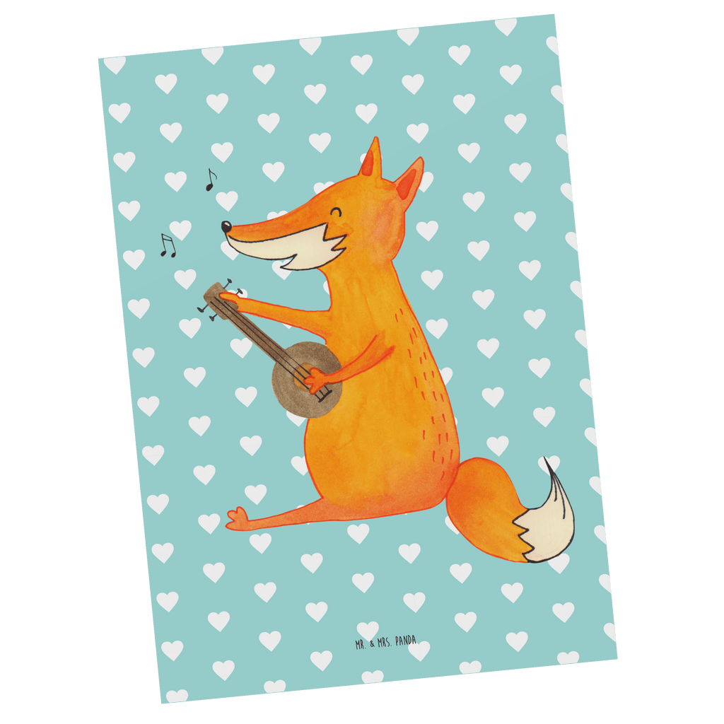 Postkarte Fuchs Gitarre Postkarte, Karte, Geschenkkarte, Grußkarte, Einladung, Ansichtskarte, Geburtstagskarte, Einladungskarte, Dankeskarte, Ansichtskarten, Einladung Geburtstag, Einladungskarten Geburtstag, Fuchs, Füchse, Geschenk Musiker, Musik Spruch, Musikerin, Sänger, Sängerin, Gitarre