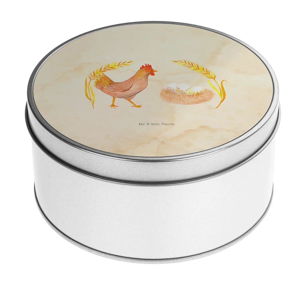 Blechdose rund Huhn Stolz Metalldose, Keksdose, Dose, Vorratsdose, Geschenkbox, Lunchbox, Aufbewahrungsbox, Vorratsdosen, Metallkiste, Metallbox, Metallboxen, Aufbewahrungskiste, Geschenkkiste, Blechdosen mit Deckel, Metallkiste mit Deckel, Vorratsdosen mit Deckel, Metall Dose, Bauernhof, Hoftiere, Landwirt, Landwirtin, Hahn, Henne, Hühner, Eier, Hof, Landleben, Motivation, Geburt, Magie, Spruch, Schwangerschaft