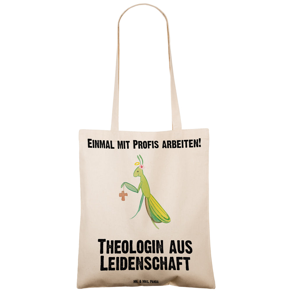 Tragetasche Theologin aus Leidenschaft Beuteltasche, Beutel, Einkaufstasche, Jutebeutel, Stoffbeutel, Tasche, Shopper, Umhängetasche, Strandtasche, Schultertasche, Stofftasche, Tragetasche, Badetasche, Jutetasche, Einkaufstüte, Laptoptasche, Beruf, Ausbildung, Jubiläum, Abschied, Rente, Kollege, Kollegin, Geschenk, Schenken, Arbeitskollege, Mitarbeiter, Firma, Danke, Dankeschön