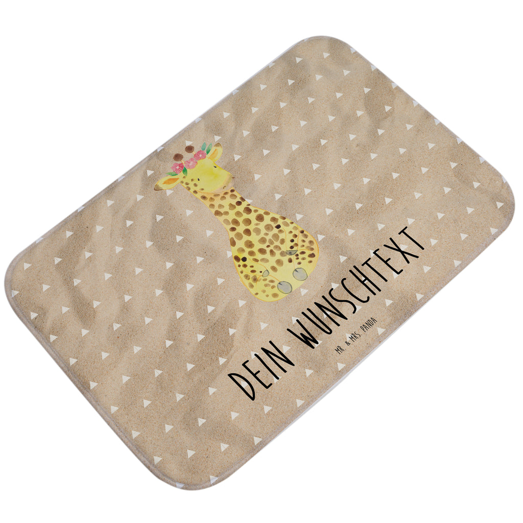 Personalisierter Badvorleger Giraffe Blumenkranz Personalisierte Badematte, Personalisierter Badteppich, Personalisierter Duschvorleger, Personalisierter Badezimmerteppich, Personalisierter Badezimmermatte, Personalisierter Badvorleger, Personalisierter Duschmatte, Personalisierter Duschteppich, Badematte mit Namen, Badteppich mit Namen, Duschvorleger mit Namen, Badezimmerteppich mit Namen, Badezimmermatte mit Namen, Badvorleger mit Namen, Duschmatte mit Namen, Duschteppich mit Namen, Wunschtext, Badvorleger selbst bedrucken, Wunschname, Personalisieren, Afrika, Wildtiere, Giraffe, Blumenkranz, Abenteurer, Selbstliebe, Freundin