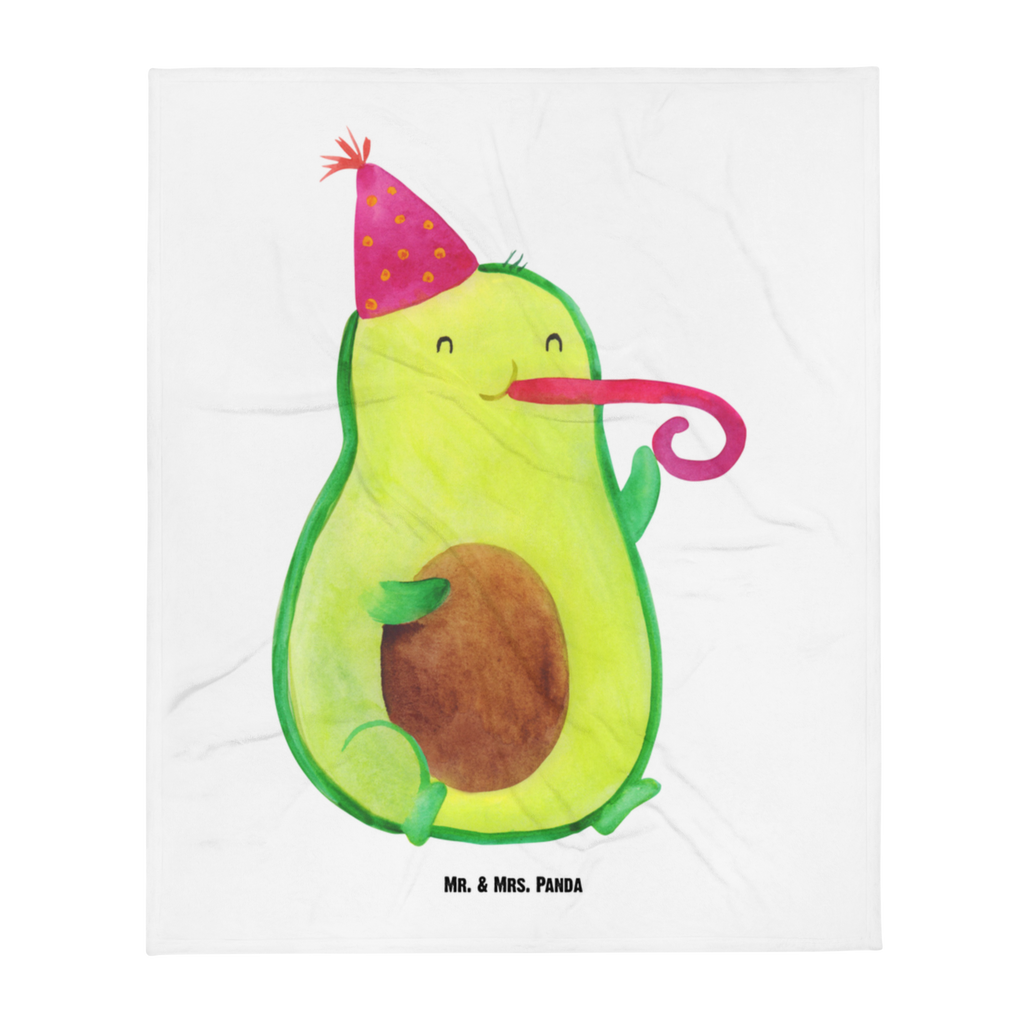 Babydecke Avocado Party Zeit Babydecke, Babygeschenk, Geschenk Geburt, Babyecke Kuscheldecke, Krabbeldecke, Avocado, Veggie, Vegan, Gesund