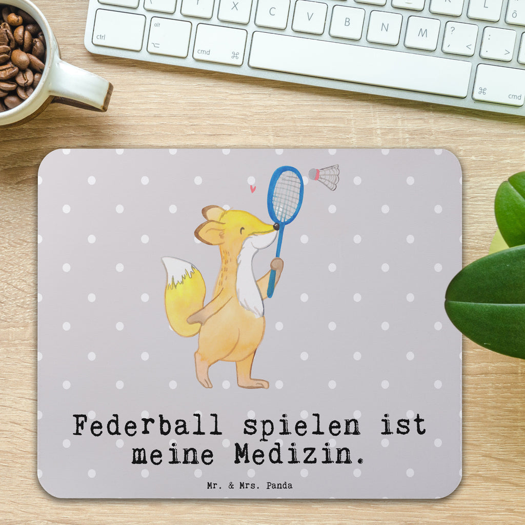 Mauspad Fuchs Federball spielen Medizin Mousepad, Computer zubehör, Büroausstattung, PC Zubehör, Arbeitszimmer, Mauspad, Einzigartiges Mauspad, Designer Mauspad, Mausunterlage, Mauspad Büro, Geschenk, Sport, Sportart, Hobby, Schenken, Danke, Dankeschön, Auszeichnung, Gewinn, Sportler, Federball spielen, Badminton