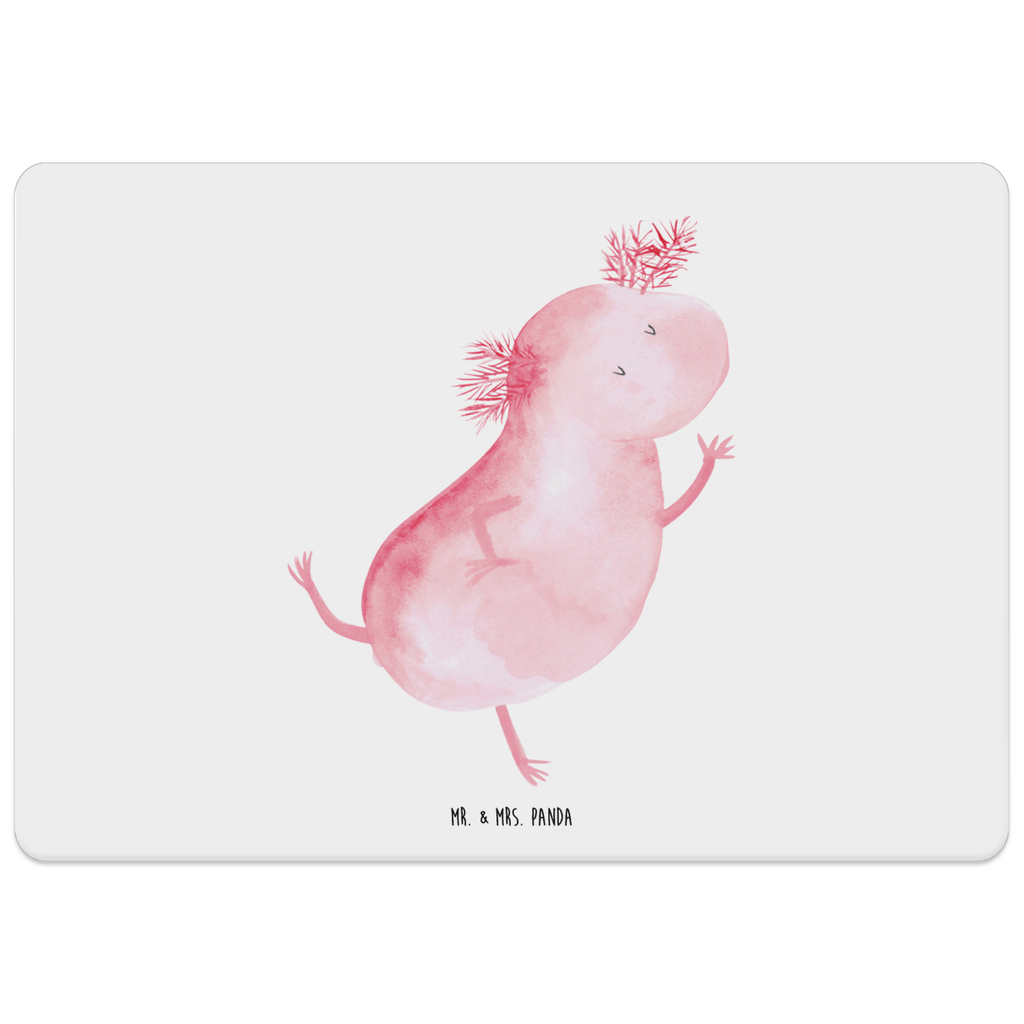 Tischset Axolotl tanzt Tischset, Tischuntersetzer, Platzset, Tischsets abwaschbar, Tischunterlage, Axolotl, Molch, Axolot, Schwanzlurch, Lurch, Lurche, Dachschaden, Sterne, verrückt, Freundin, beste Freundin