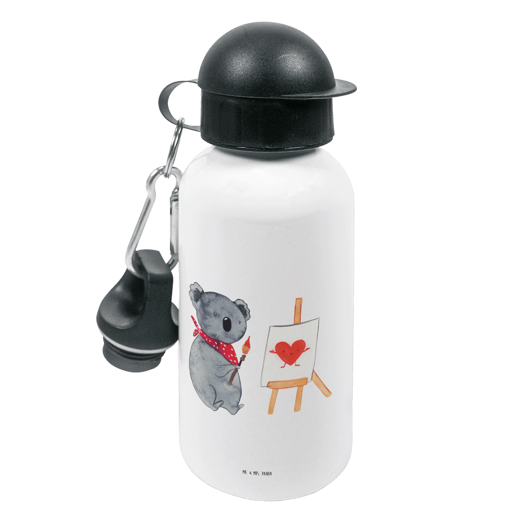 Kindertrinkflasche Koala Künstler Kindertrinkflasche, Kinder Trinkflasche, Trinkflasche, Flasche, Kinderflasche, Kinder, Kids, Kindergarten Flasche, Grundschule, Jungs, Mädchen, Koala, Koalabär, Liebe, Liebensbeweis, Liebesgeschenk, Gefühle, Künstler, zeichnen