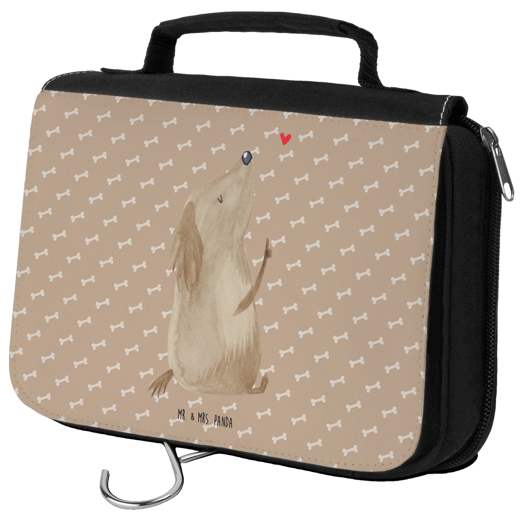 Kulturbeutel Hund Liebe Kulturbeutel, Zum Aufhängen, Waschtasche, Kosmetiktasche, Damen, Herren, Aufbewahrungstasche, Schminktasche, Kosmetikbeutel, Organizer, Kulturtasche, Schminkutensil, Hund, Hundemotiv, Haustier, Hunderasse, Tierliebhaber, Hundebesitzer, Sprüche, Liebe, Hundeglück, Hundeliebe, Hunde, Frauchen