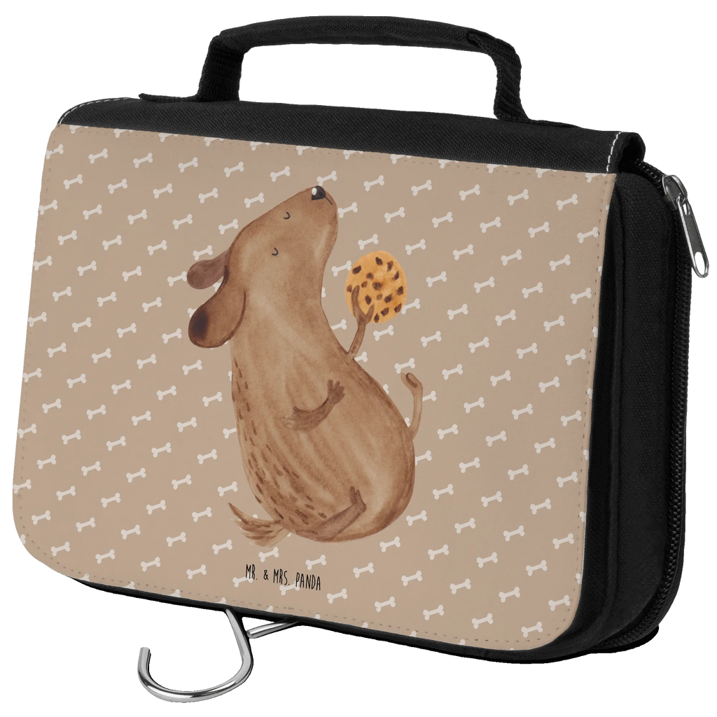 Kulturbeutel Hund Keks Kulturbeutel, Zum Aufhängen, Waschtasche, Kosmetiktasche, Damen, Herren, Aufbewahrungstasche, Schminktasche, Kosmetikbeutel, Organizer, Kulturtasche, Schminkutensil, Hund, Hundemotiv, Haustier, Hunderasse, Tierliebhaber, Hundebesitzer, Sprüche, Hundekekse, Leckerli, Hundeleckerli, Hundesnacks