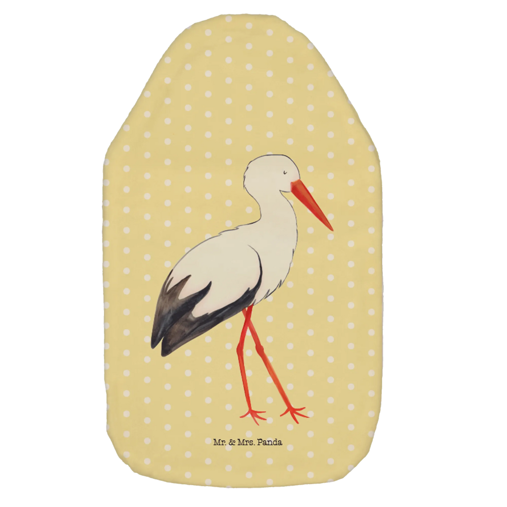 Wärmflasche Storch Wärmekissen, Kinderwärmflasche, Körnerkissen, Wärmflaschenbezug, Wärmflasche mit Bezug, Wärmflasche, Bettflasche, Kleine Wärmflasche, Tiermotive, Gute Laune, lustige Sprüche, Tiere, Storch, Störche, Schwangerschaft, Geburt, Mutter, Mütter, Mutter werden, Schwanger, Babybauch, Baby