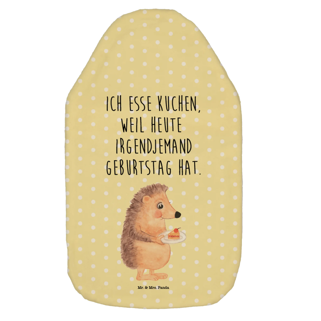 Wärmflasche Igel Kuchenstück Wärmekissen, Kinderwärmflasche, Körnerkissen, Wärmflaschenbezug, Wärmflasche mit Bezug, Wärmflasche, Bettflasche, Kleine Wärmflasche, Tiermotive, Gute Laune, lustige Sprüche, Tiere, Igel, Essen Spruch, Kuchen, Backen Geschenk, Kuchen backen, Einladung Party, Geburtstagskuchen, Torte