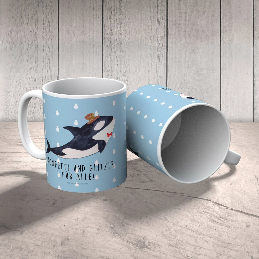 Kindertasse Orca Zylinder Kindertasse, Kinder Tasse, Kunststoff Tasse, Kindergarten Tasse, Trinkbecher, Camping Becher, Kaffeetasse, Kunststoffbecher, Kindergartenbecher, Outdoorgeschirr, Kunststoffgeschirr, Reisebecher, Reisetasse, Kinderbecher, Bruchfeste Tasse, Bruchsichere Tasse, Plastik Tasse, Plastiktasse, Meerestiere, Meer, Urlaub, Narwal, Glitter, Konfetti, Glitzer, Geburtstag, Feier, Fete, Fest, Glückwunsch, Orca