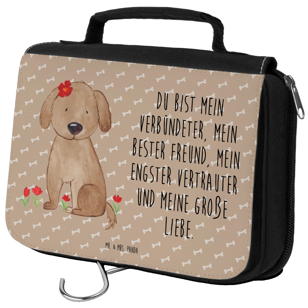 Kulturbeutel Hund Dame Kulturbeutel, Zum Aufhängen, Waschtasche, Kosmetiktasche, Damen, Herren, Aufbewahrungstasche, Schminktasche, Kosmetikbeutel, Organizer, Kulturtasche, Schminkutensil, Hund, Hundemotiv, Haustier, Hunderasse, Tierliebhaber, Hundebesitzer, Sprüche, Hunde, Hundeliebe, Hundeglück, Liebe, Frauchen