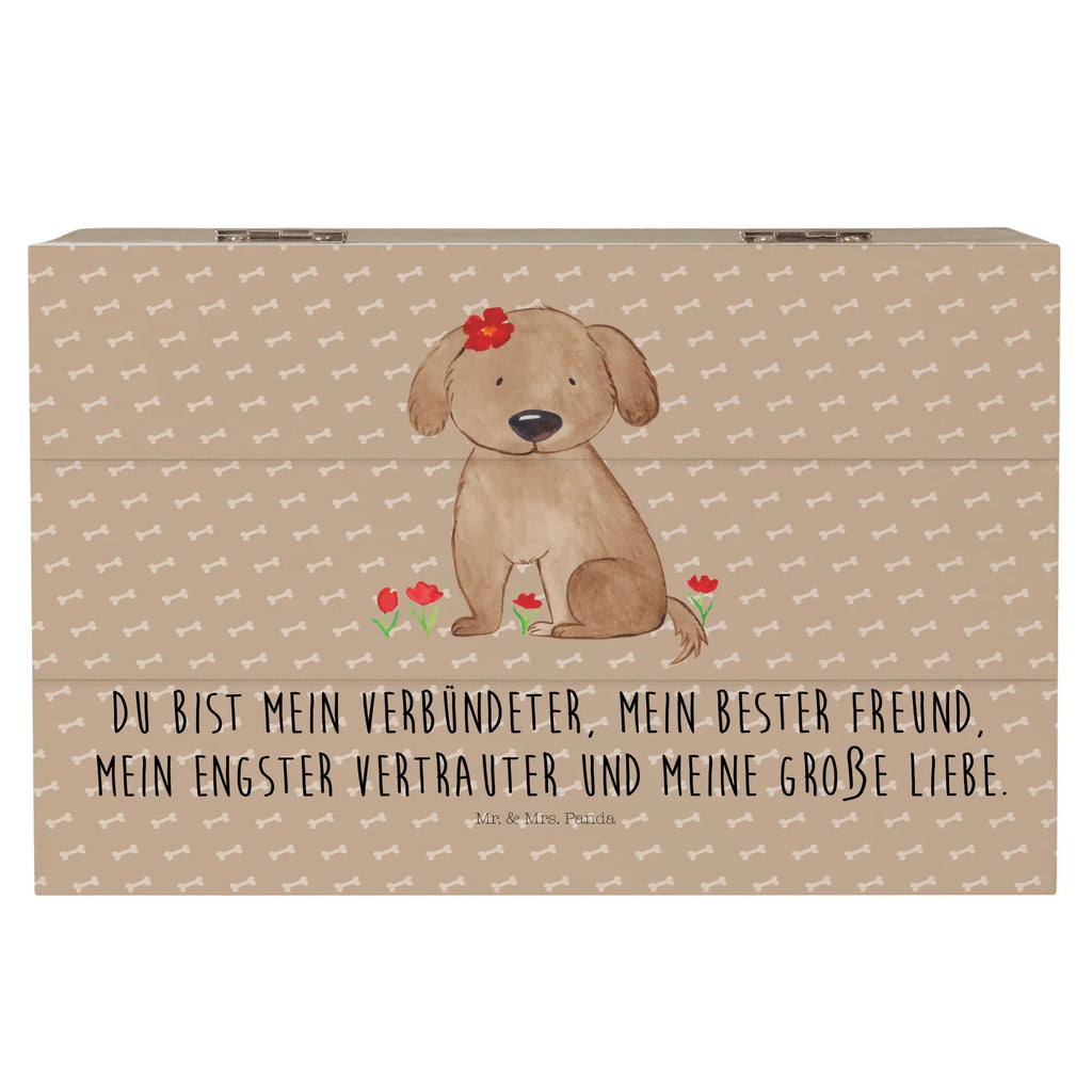 Holzkiste Hund Dame Holzkiste, Kiste, Schatzkiste, Truhe, Schatulle, XXL, Erinnerungsbox, Erinnerungskiste, Dekokiste, Aufbewahrungsbox, Geschenkbox, Geschenkdose, Hund, Hundemotiv, Haustier, Hunderasse, Tierliebhaber, Hundebesitzer, Sprüche, Hunde, Hundeliebe, Hundeglück, Liebe, Frauchen