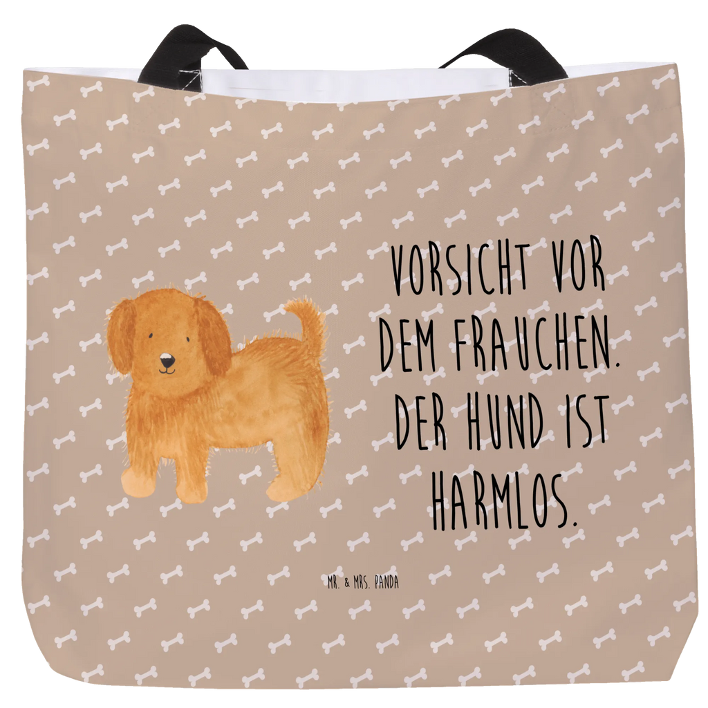 Shopper Hund Flauschig Beutel, Einkaufstasche, Tasche, Strandtasche, Einkaufsbeutel, Shopper, Schultasche, Freizeittasche, Tragebeutel, Schulbeutel, Alltagstasche, Hund, Hundemotiv, Haustier, Hunderasse, Tierliebhaber, Hundebesitzer, Sprüche, Hunde, Frauchen, Hundemama, Hundeliebe