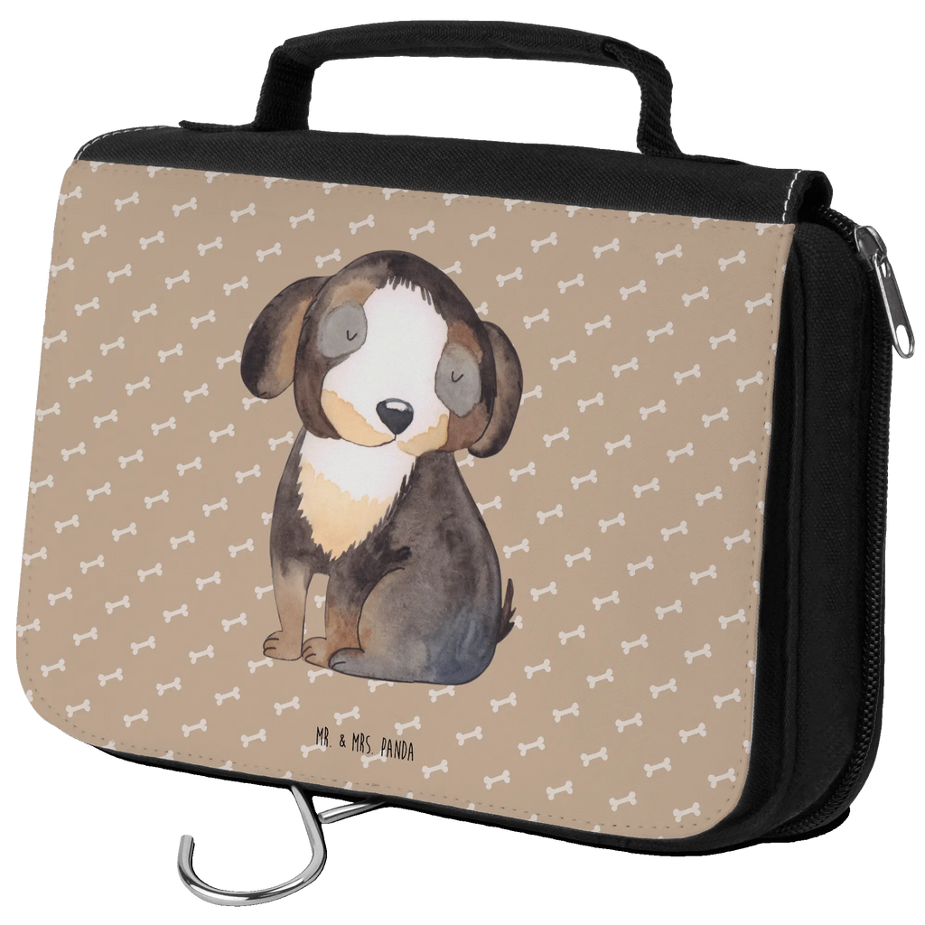 Kulturbeutel Hund Entspannen Kulturbeutel, Zum Aufhängen, Waschtasche, Kosmetiktasche, Damen, Herren, Aufbewahrungstasche, Schminktasche, Kosmetikbeutel, Organizer, Kulturtasche, Schminkutensil, Hund, Hundemotiv, Haustier, Hunderasse, Tierliebhaber, Hundebesitzer, Sprüche, schwarzer Hund, Hundeliebe, Liebe, Hundeglück