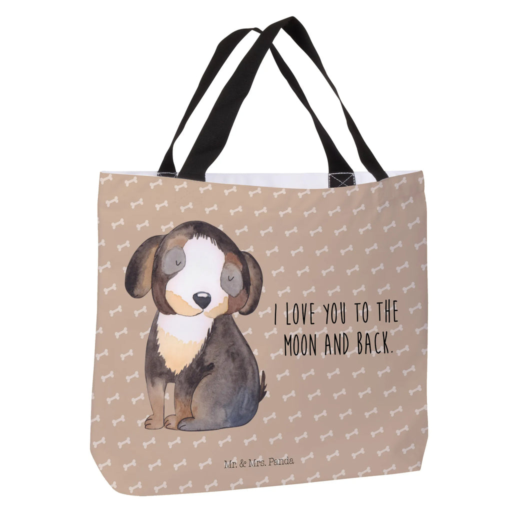 Shopper Hund Entspannen Beutel, Einkaufstasche, Tasche, Strandtasche, Einkaufsbeutel, Shopper, Schultasche, Freizeittasche, Tragebeutel, Schulbeutel, Alltagstasche, Hund, Hundemotiv, Haustier, Hunderasse, Tierliebhaber, Hundebesitzer, Sprüche, schwarzer Hund, Hundeliebe, Liebe, Hundeglück