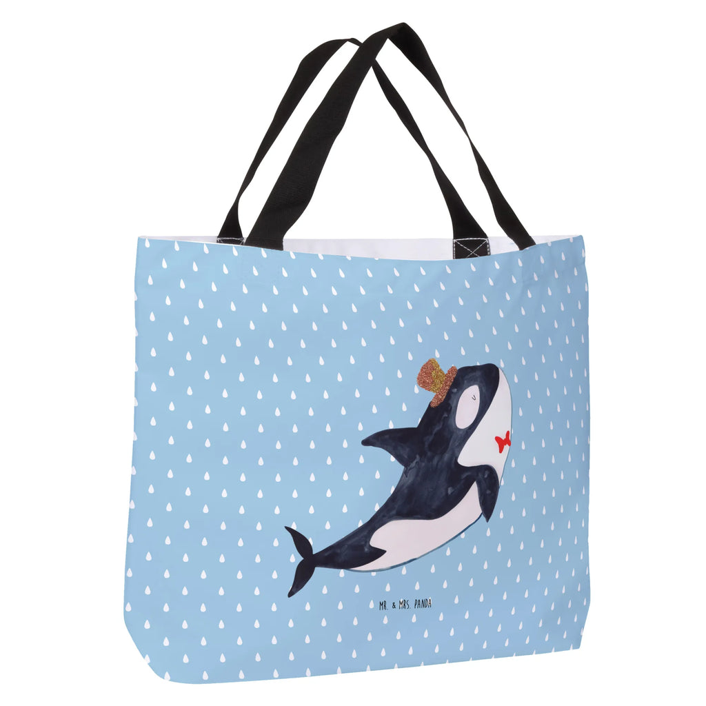 Shopper Orca Zylinder Beutel, Einkaufstasche, Tasche, Strandtasche, Einkaufsbeutel, Shopper, Schultasche, Freizeittasche, Tragebeutel, Schulbeutel, Alltagstasche, Meerestiere, Meer, Urlaub, Narwal, Glitter, Konfetti, Glitzer, Geburtstag, Feier, Fete, Fest, Glückwunsch, Orca