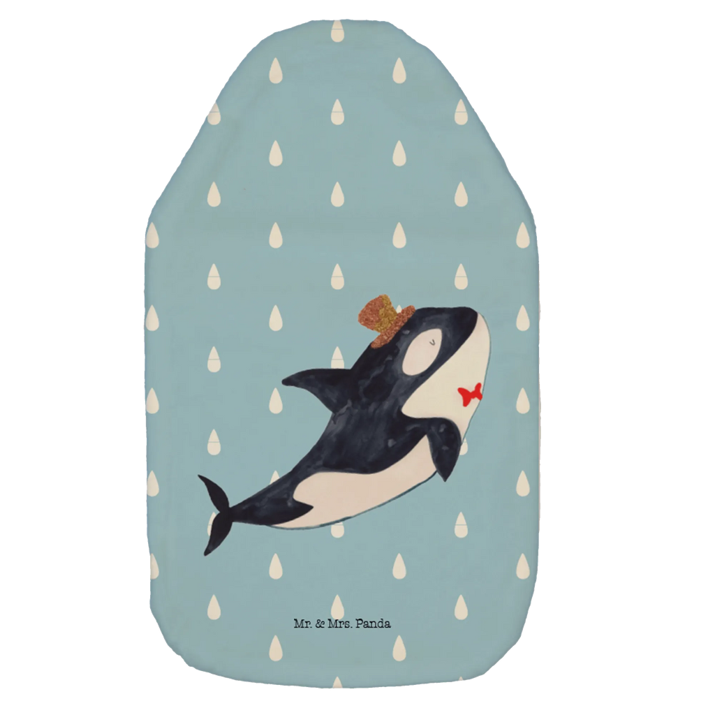 Wärmflasche Orca Zylinder Wärmekissen, Kinderwärmflasche, Körnerkissen, Wärmflaschenbezug, Wärmflasche mit Bezug, Wärmflasche, Bettflasche, Kleine Wärmflasche, Meerestiere, Meer, Urlaub, Narwal, Glitter, Konfetti, Glitzer, Geburtstag, Feier, Fete, Fest, Glückwunsch, Orca