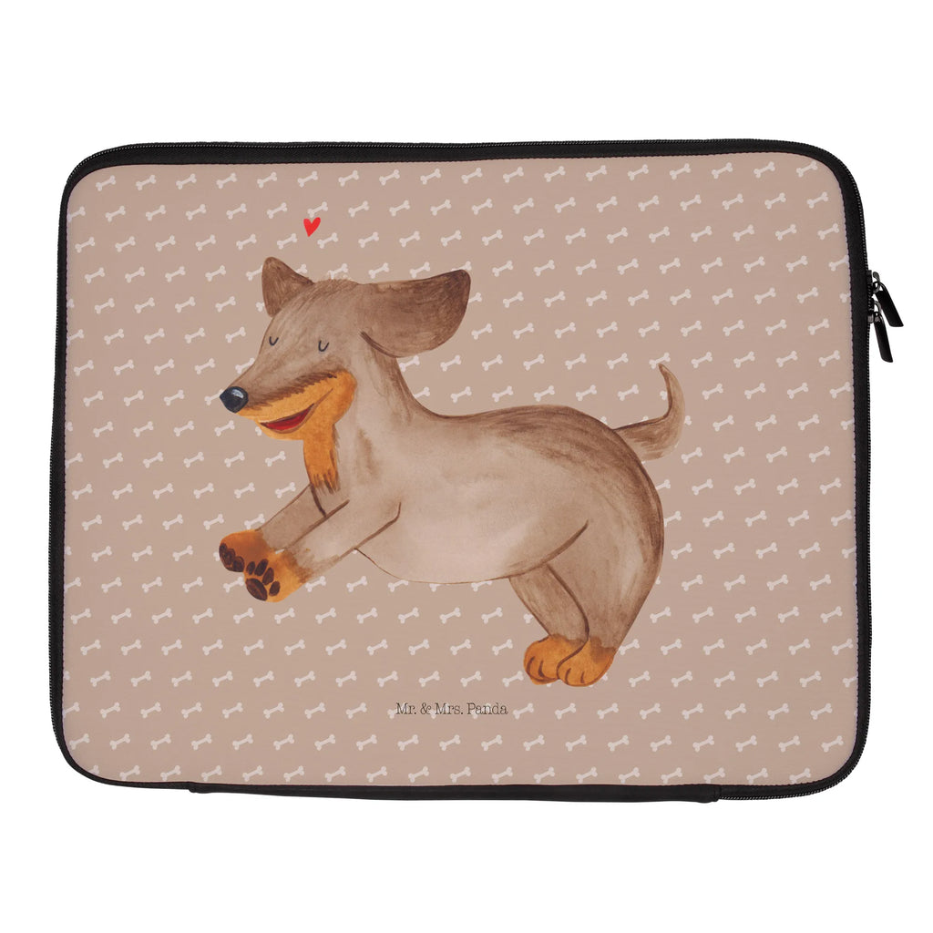 Notebook Tasche Hund Dackel Notebook Tasche, Laptop, Computertasche, Tasche, Notebook-Tasche, Notebook-Reisehülle, Notebook Schutz, Hund, Hundemotiv, Haustier, Hunderasse, Tierliebhaber, Hundebesitzer, Sprüche, Hunde, Dackel, Dachshund, happy dog