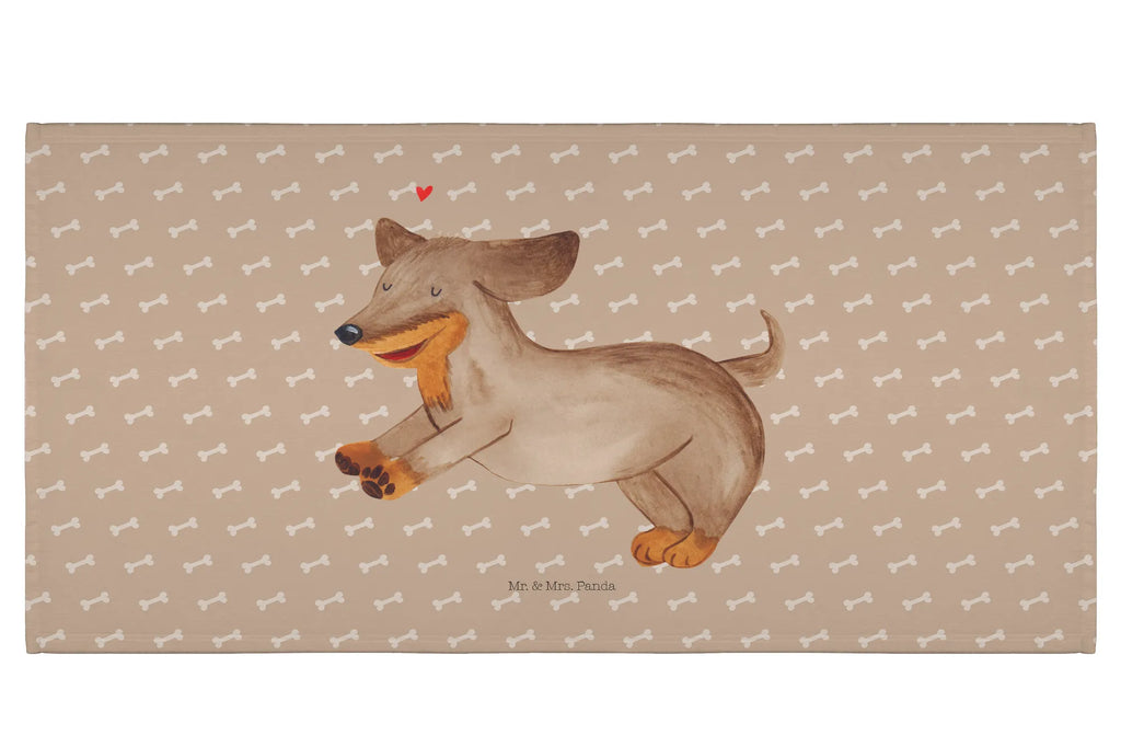 Handtuch Hund Dackel Handtuch, Badehandtuch, Badezimmer, Handtücher, groß, Kinder, Baby, Hund, Hundemotiv, Haustier, Hunderasse, Tierliebhaber, Hundebesitzer, Sprüche, Hunde, Dackel, Dachshund, happy dog