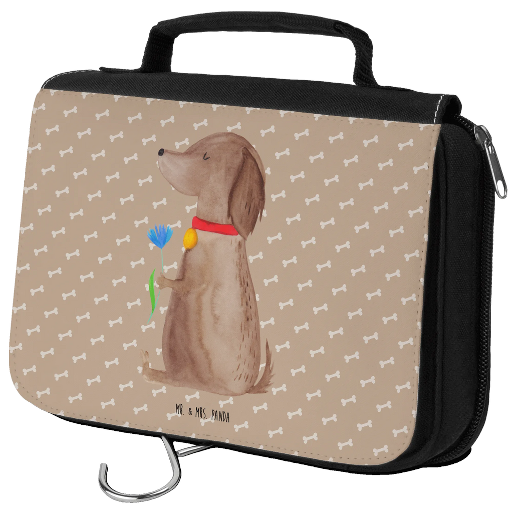 Kulturbeutel Hund Blume Kulturbeutel, Zum Aufhängen, Waschtasche, Kosmetiktasche, Damen, Herren, Aufbewahrungstasche, Schminktasche, Kosmetikbeutel, Organizer, Kulturtasche, Schminkutensil, Hund, Hundemotiv, Haustier, Hunderasse, Tierliebhaber, Hundebesitzer, Sprüche, Hunde, Frauchen, Hundeliebe