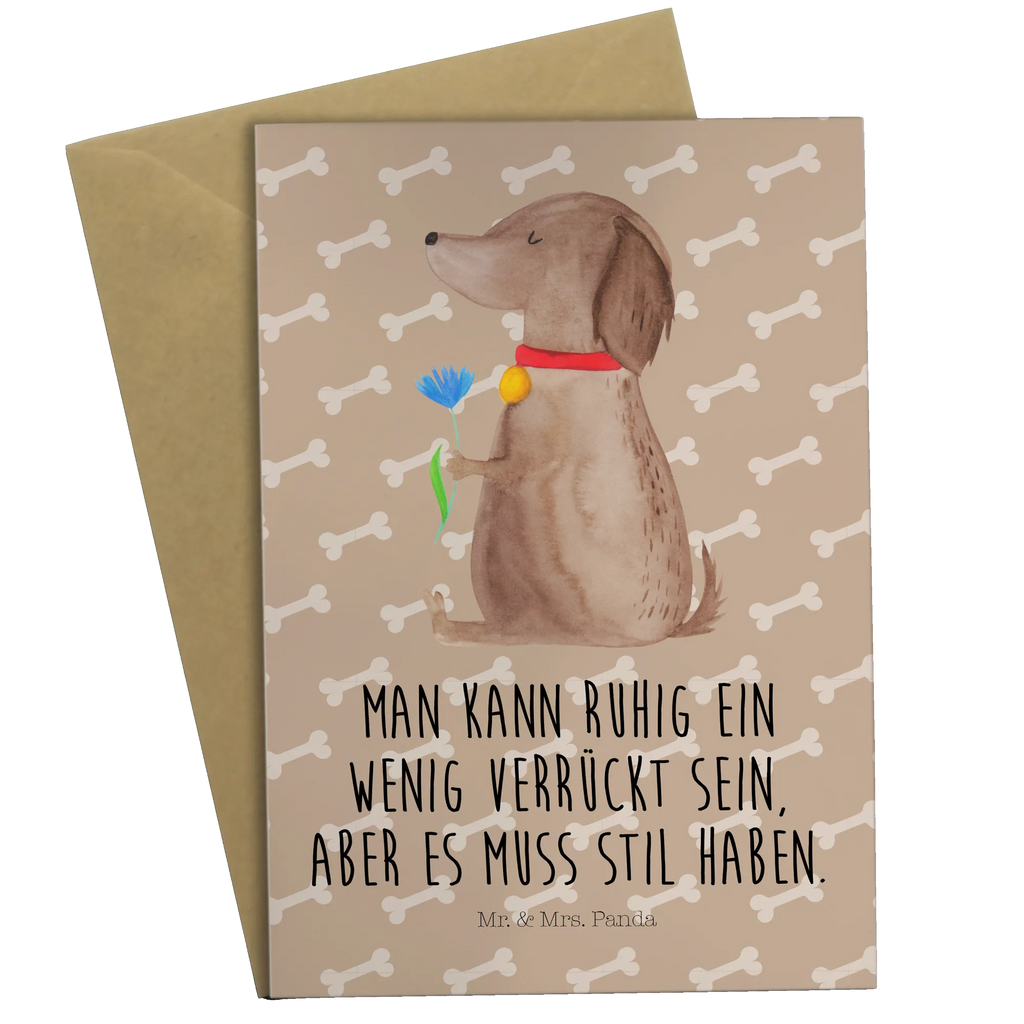 Grußkarte Hund Blume Grußkarte, Klappkarte, Einladungskarte, Glückwunschkarte, Hochzeitskarte, Geburtstagskarte, Karte, Ansichtskarten, Hund, Hundemotiv, Haustier, Hunderasse, Tierliebhaber, Hundebesitzer, Sprüche, Hunde, Frauchen, Hundeliebe