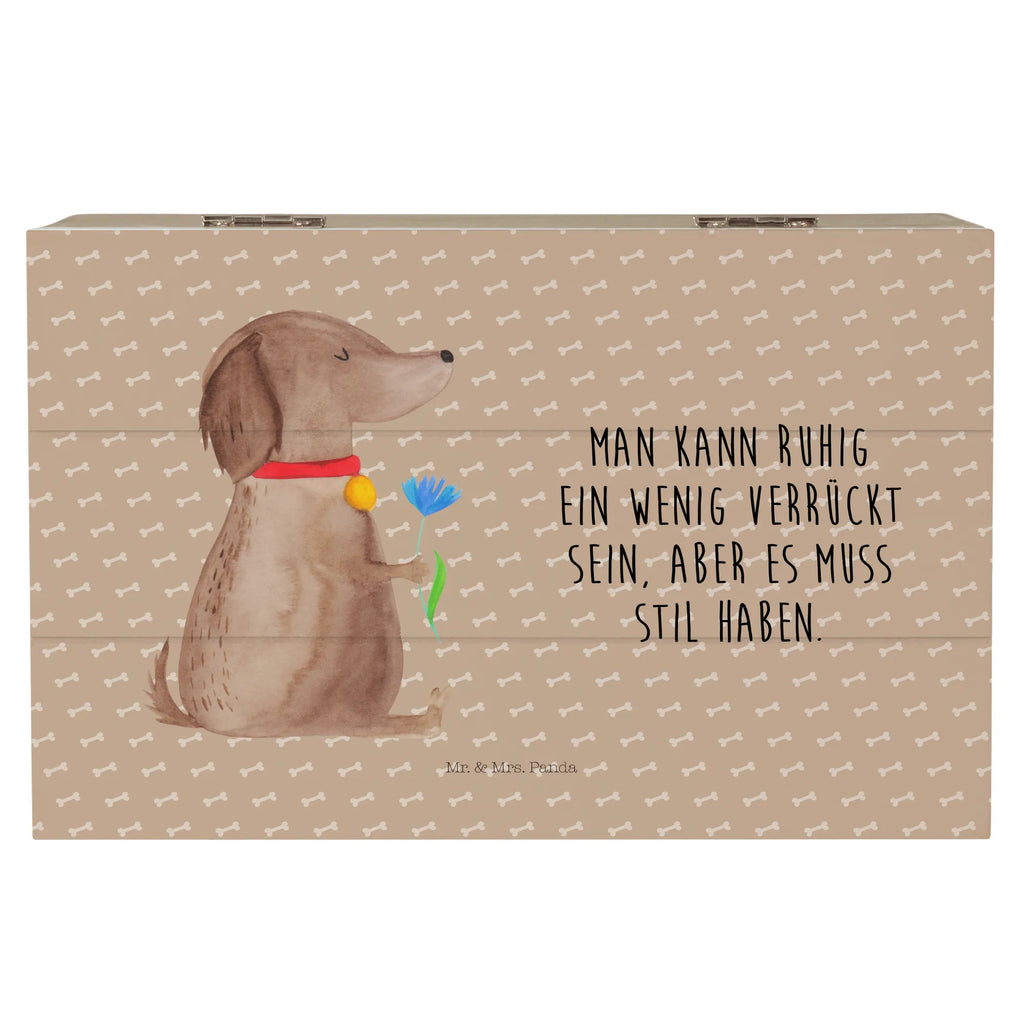 Holzkiste Hund Blume Holzkiste, Kiste, Schatzkiste, Truhe, Schatulle, XXL, Erinnerungsbox, Erinnerungskiste, Dekokiste, Aufbewahrungsbox, Geschenkbox, Geschenkdose, Hund, Hundemotiv, Haustier, Hunderasse, Tierliebhaber, Hundebesitzer, Sprüche, Hunde, Frauchen, Hundeliebe