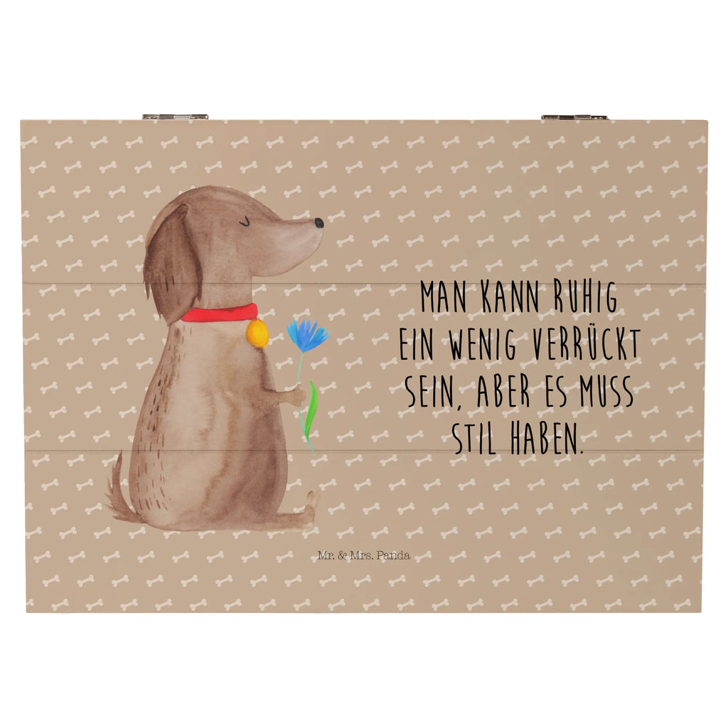 Holzkiste Hund Blume Holzkiste, Kiste, Schatzkiste, Truhe, Schatulle, XXL, Erinnerungsbox, Erinnerungskiste, Dekokiste, Aufbewahrungsbox, Geschenkbox, Geschenkdose, Hund, Hundemotiv, Haustier, Hunderasse, Tierliebhaber, Hundebesitzer, Sprüche, Hunde, Frauchen, Hundeliebe