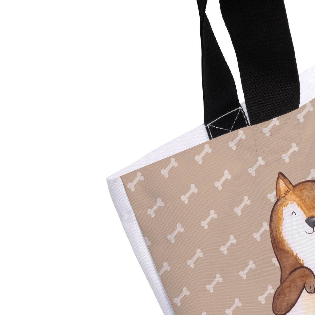 Shopper Hund Streicheln Beutel, Einkaufstasche, Tasche, Strandtasche, Einkaufsbeutel, Shopper, Schultasche, Freizeittasche, Tragebeutel, Schulbeutel, Alltagstasche, Hund, Hundemotiv, Haustier, Hunderasse, Tierliebhaber, Hundebesitzer, Sprüche, Hunde, Hundeliebe, Hundewelpe, Bauchkraulen