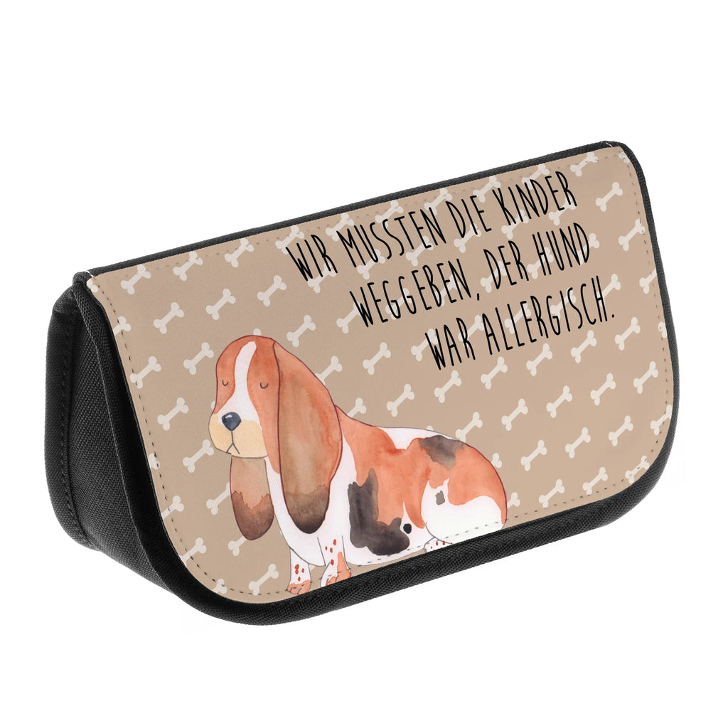 Kosmetiktasche Hund Basset Hound Kosmetikbeutel, Kulturtasche, Kulturbeutel, Schminktasche, Make-Up Tasche, Kosmetiktasche, Beauty Bag, Kosmetiktasche Damen, Make Up Tasche, Kosmetik Tasche, Kosmetiktasche Klein, Kleine Kosmetiktasche, Schminktasche Klein, Kosmetiktasche Mit Fächern, Schminktäschen, Schminke Tasche, Kosmetiktaschen Damen, Beauty Case, Schmink Täschchen, Hund, Hundemotiv, Haustier, Hunderasse, Tierliebhaber, Hundebesitzer, Sprüche, Basset Hound, Basset, Hundeliebe, kinderlos