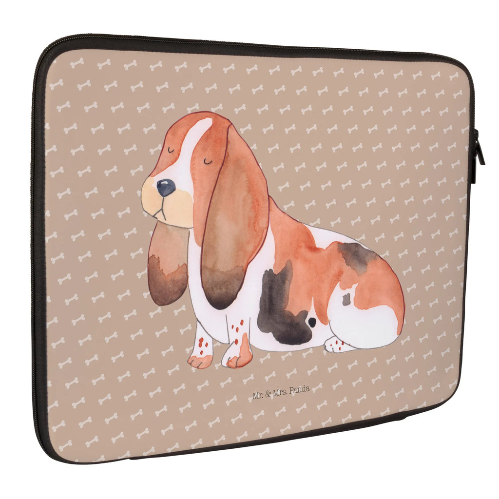 Notebook Tasche Hund Basset Hound Notebook Tasche, Laptop, Computertasche, Tasche, Notebook-Tasche, Notebook-Reisehülle, Notebook Schutz, Hund, Hundemotiv, Haustier, Hunderasse, Tierliebhaber, Hundebesitzer, Sprüche, Basset Hound, Basset, Hundeliebe, kinderlos