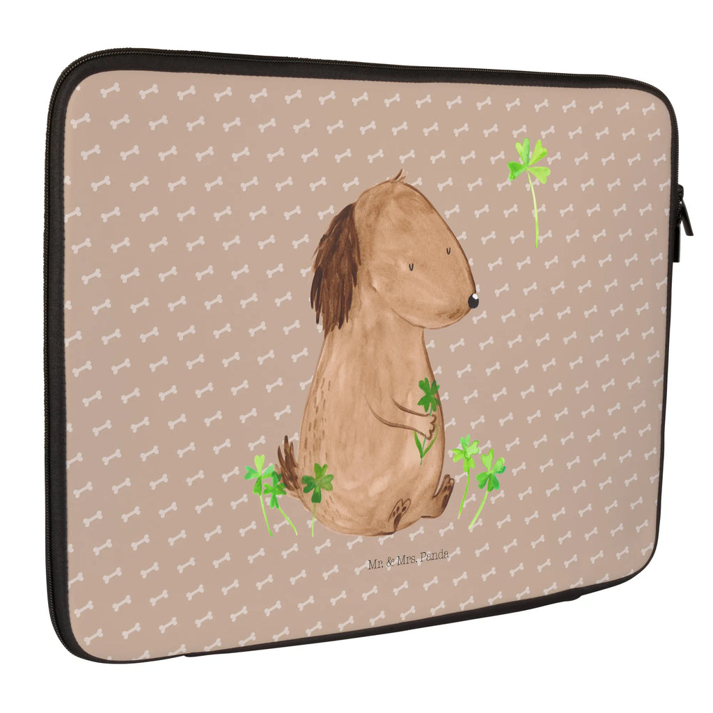 Notebook Tasche Hund Kleeblatt Notebook Tasche, Laptop, Computertasche, Tasche, Notebook-Tasche, Notebook-Reisehülle, Notebook Schutz, Hund, Hundemotiv, Haustier, Hunderasse, Tierliebhaber, Hundebesitzer, Sprüche, Kleeblatt, Glück, Tagträume, Motivation, Neuanfang, Geschenk, Glücksbringer, Selbstliebe, Achtsamkeit