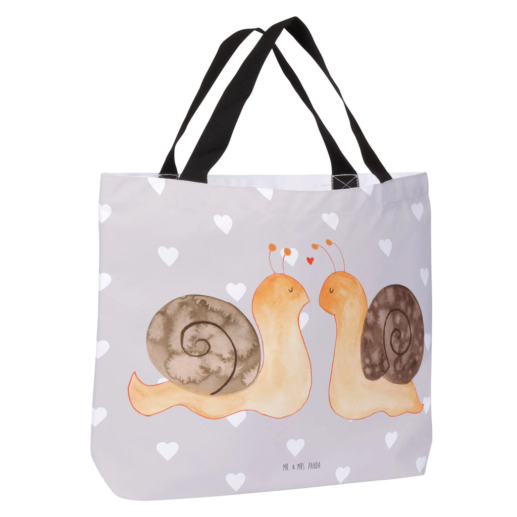 Shopper Schnecken Liebe Beutel, Einkaufstasche, Tasche, Strandtasche, Einkaufsbeutel, Shopper, Schultasche, Freizeittasche, Tragebeutel, Schulbeutel, Alltagstasche, Liebe, Partner, Freund, Freundin, Ehemann, Ehefrau, Heiraten, Verlobung, Heiratsantrag, Liebesgeschenk, Jahrestag, Hocheitstag