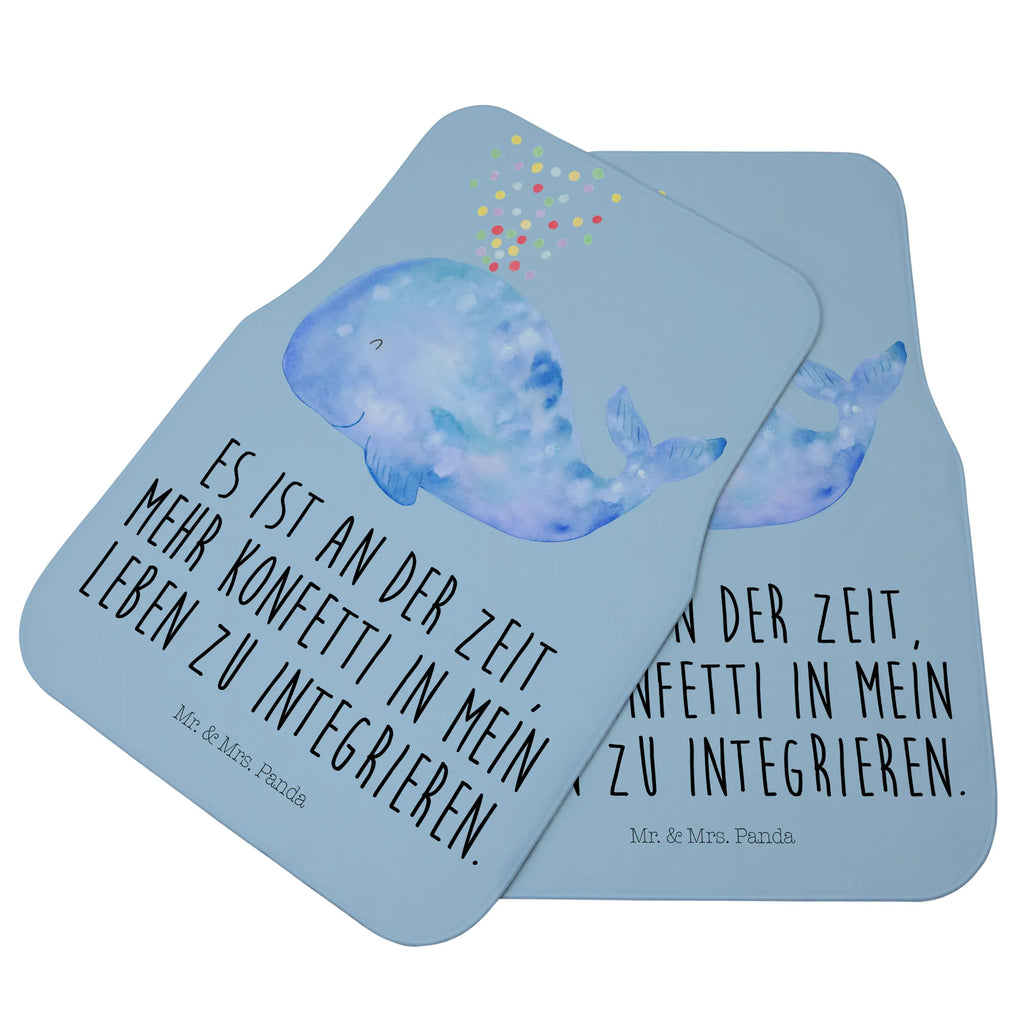 Fahrer Autofußmatte Wal Konfetti Autofußmatten, Fußmatte Auto, Fahrer, Schmutzmatte Auto, Meerestiere, Meer, Urlaub, Wal, Konfetti, Wale, Motivation, Neuanfang, Trennung, Diät, Abnehmen, Neustart, Lebensabschnitt, Geburtstag