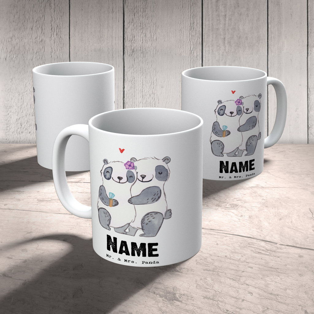 Personalisierte Tasse Panda Beste Verlobte der Welt Personalisierte Tasse, Namenstasse, Wunschname, Personalisiert, Tasse, Namen, Drucken, Tasse mit Namen, für, Dankeschön, Geschenk, Schenken, Geburtstag, Geburtstagsgeschenk, Geschenkidee, Danke, Bedanken, Mitbringsel, Freude machen, Geschenktipp, Verlobte, Verloben, Verlobung, Traumfrau, Frau, Freundin, Ehefrau, Zukünftige, Hochzeit, Ehe