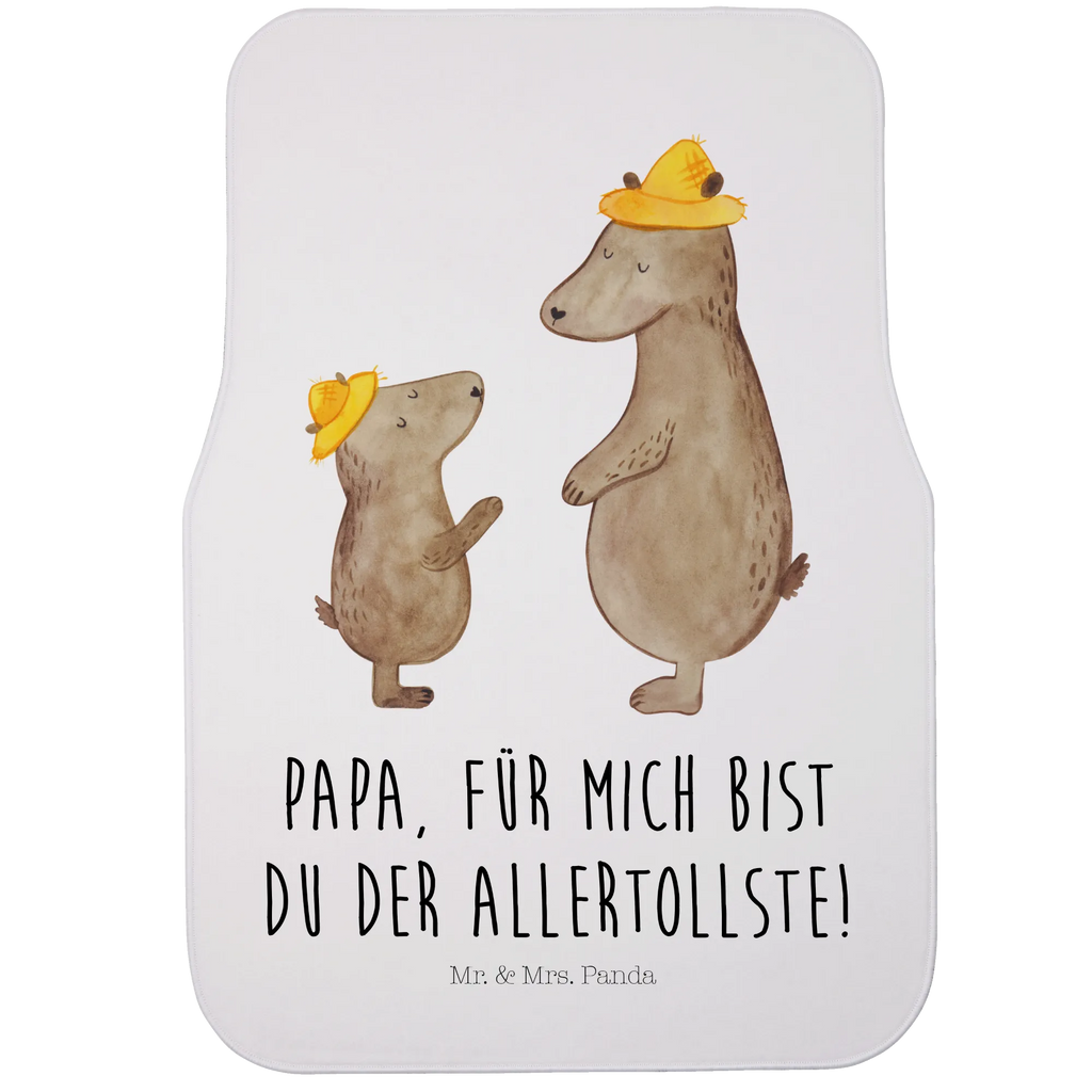 Fahrer Autofußmatte Bären mit Hut Autofußmatten, Fußmatte Auto, Fahrer, Schmutzmatte Auto, Familie, Vatertag, Muttertag, Bruder, Schwester, Mama, Papa, Oma, Opa, Bär, Bären, Vater, Papi, Paps, Dad, Daddy, Lieblingsmensch, Sohn, Söhne, Kind, Kinder, Vater-Sohn, Family, Vorbild